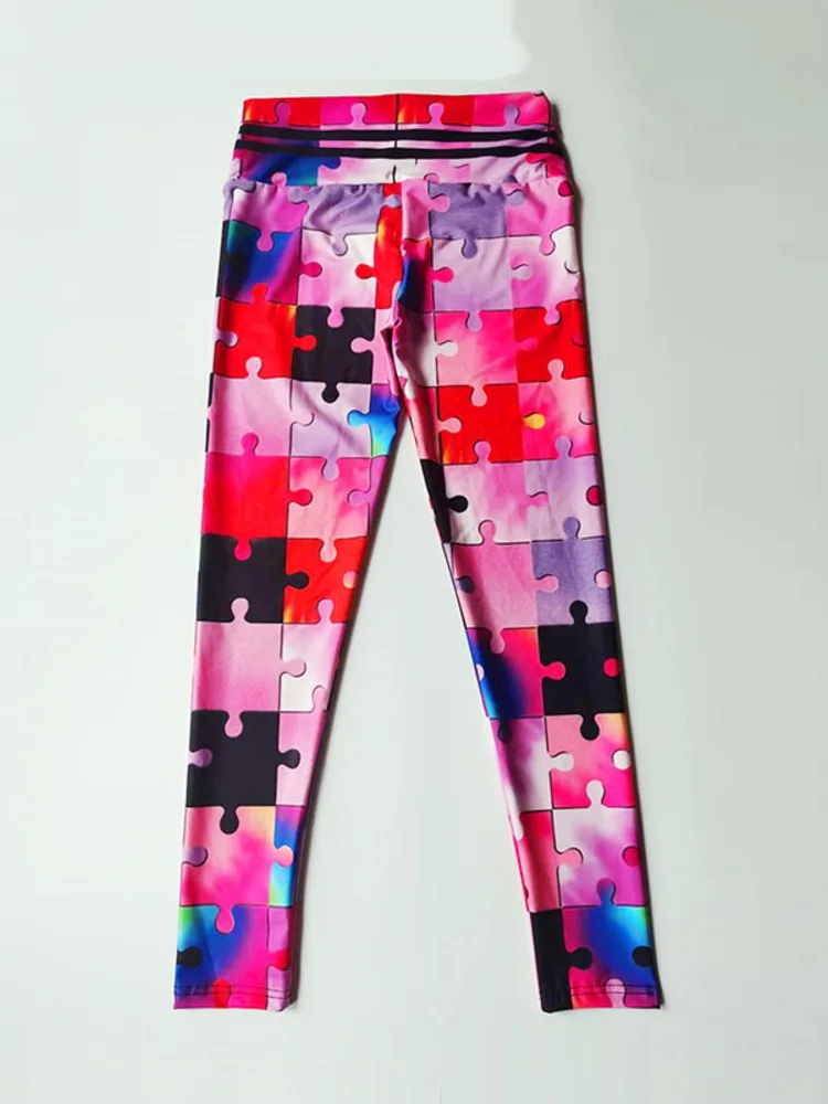Women's trousers Bottoms Sexy Wrap Printed High-Waisted Sports Leggings Long pants all-season sweatpants fitness yoga