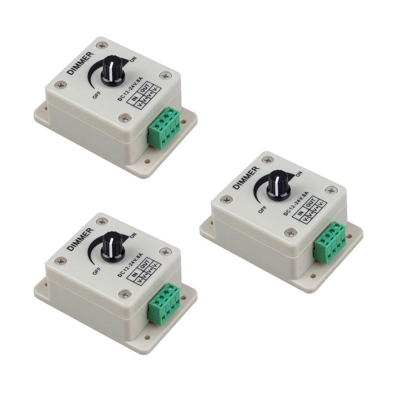PWM Escurecimento Controlador para Luzes LED, 3X