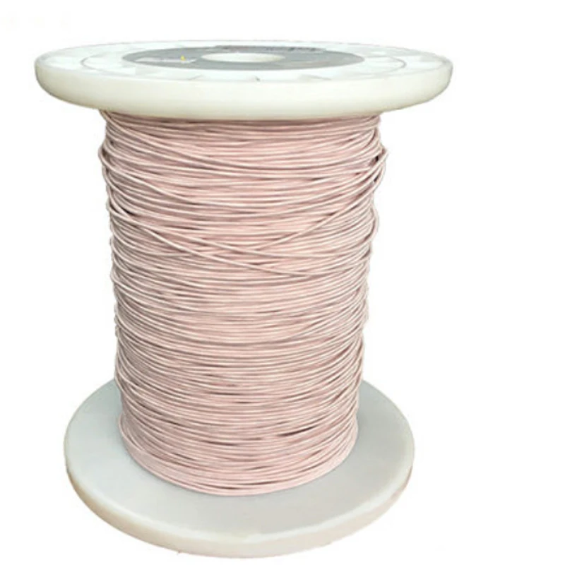 ChengHaoRan 1 meter Mine antenna Litz wire polyester silk envelope braided 1m 0.07x10 0.07x28 0.07x100 0.07x119 strands wire