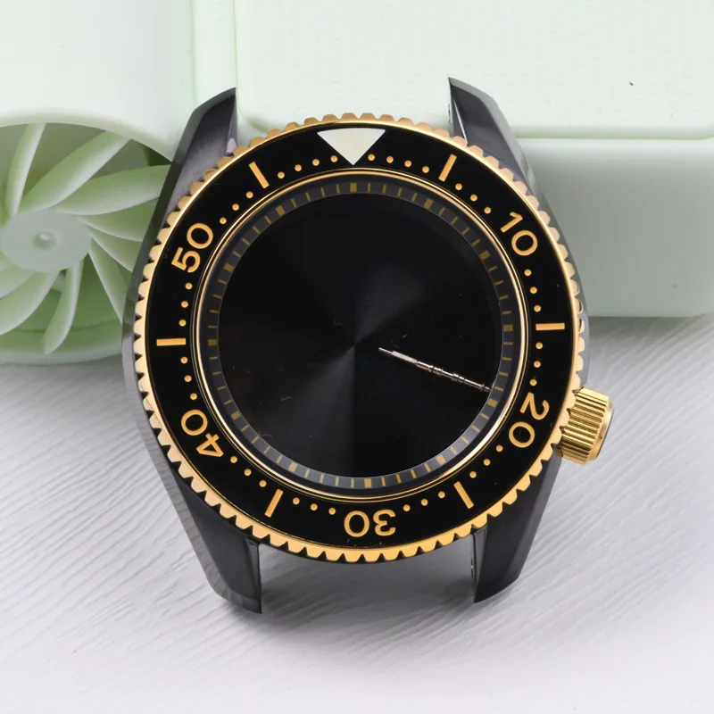 

Корпус часов MM300 44 мм, корпус из нержавеющей стали, светящееся сапфировое стекло, часы для дайвинга для NH35/NH36, модные часы с автоматическим механизмом