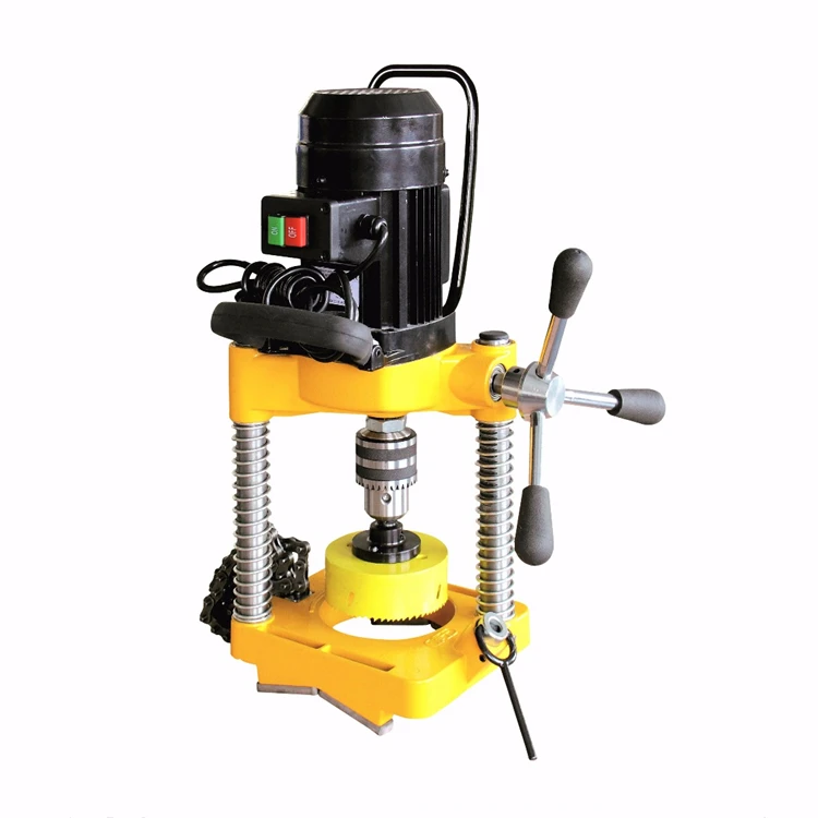 

Steel Pipe Hole Cutting Machine To Open A Hole Up To 4 Inch Diameter