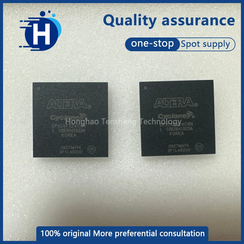 1 x high-quality EP1C4F324C8N EP1C4F324 BGA-324 package FPGA (Field-Programmable Gate Array) chip