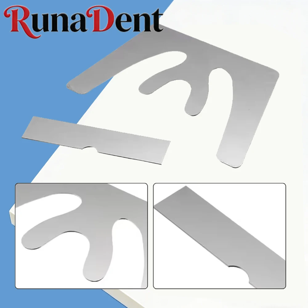 

Autoclavable Stainless Steel Dental Occlusal Maxillary Casting Jaw Fox Plane Plate for Precision Dental Casting