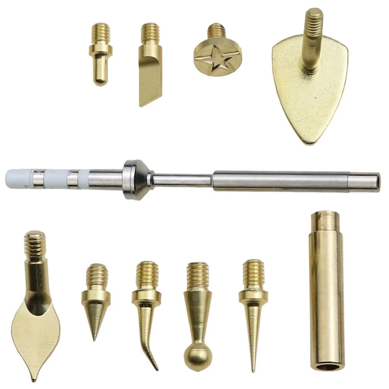 

NEW_Набор железных наконечников с тепловой вставкой, комплект нажимной головки