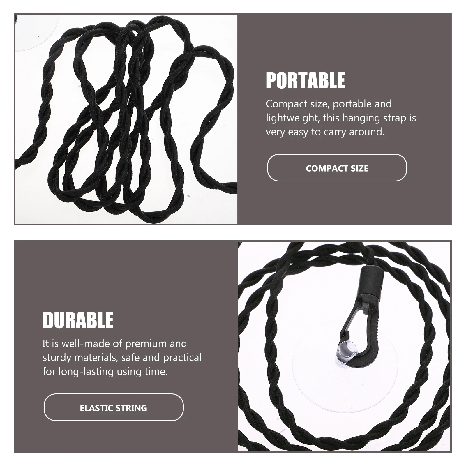 

Travel Clothesline 3m Portable Retractable Laundry Line Hooks Camping Hiking Outdoor Suction Cup Clothes Lines Dry