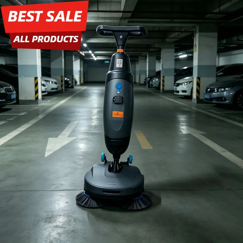 Automatic Walking Mini Floor Washer Electric Integrated Tile Cleaning Dryer for Home Use
