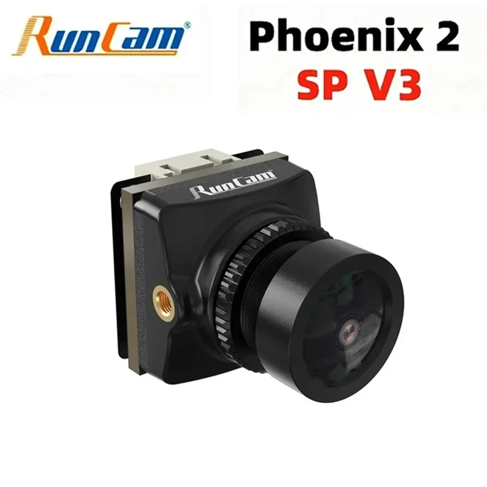 

RunCam Phoenix 2 SPV3 Camera DC 5-36V Screen Ratio 4:3/16:9 7.5g 19*19*21mm Night View for RC FPV Racing Drones Quadcopter