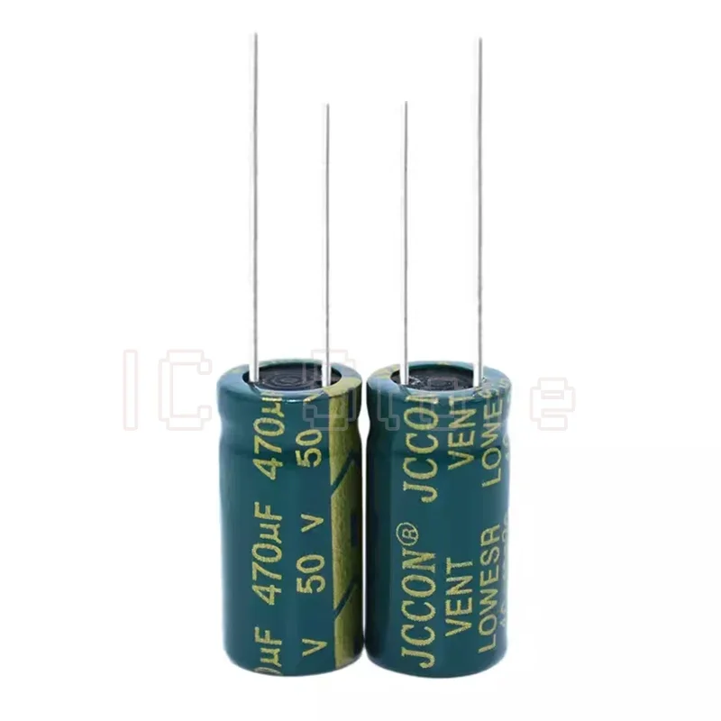 20PCS Capacitor 50V 470uf 10*20mm High Frequency LOWESR Aluminum Electrolytic Capacitor 10x20mm