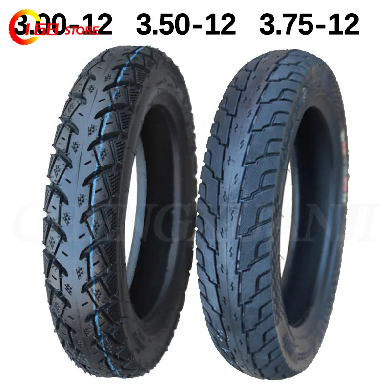 

3.00-12 3.50-12 3.75-12 Vacuum Tire Thickened Anti PunctureSuitable for Electric Scooters and Motorcycles