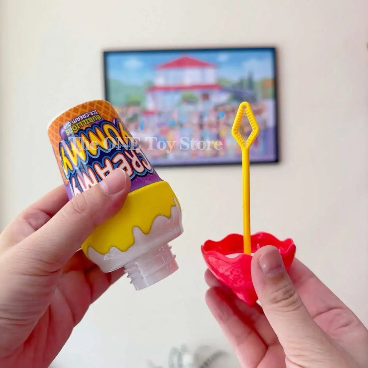 جديد فقاعة زجاجة اللعب فقاعات الصابون مقلوب دون آلة تسرب منفاخ صانع الصيف في الهواء الطلق ألعاب الحفلات لعب للأطفال #3