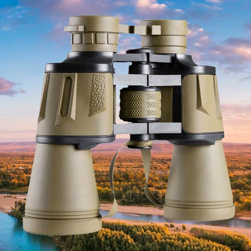 

10x50 бинокль с призмой BAK4, FMC с покрытием, водонепроницаемый телескоп дальнего действия IPX4, легкий портативный, идеально подходит для кемпинга, пешего туризма