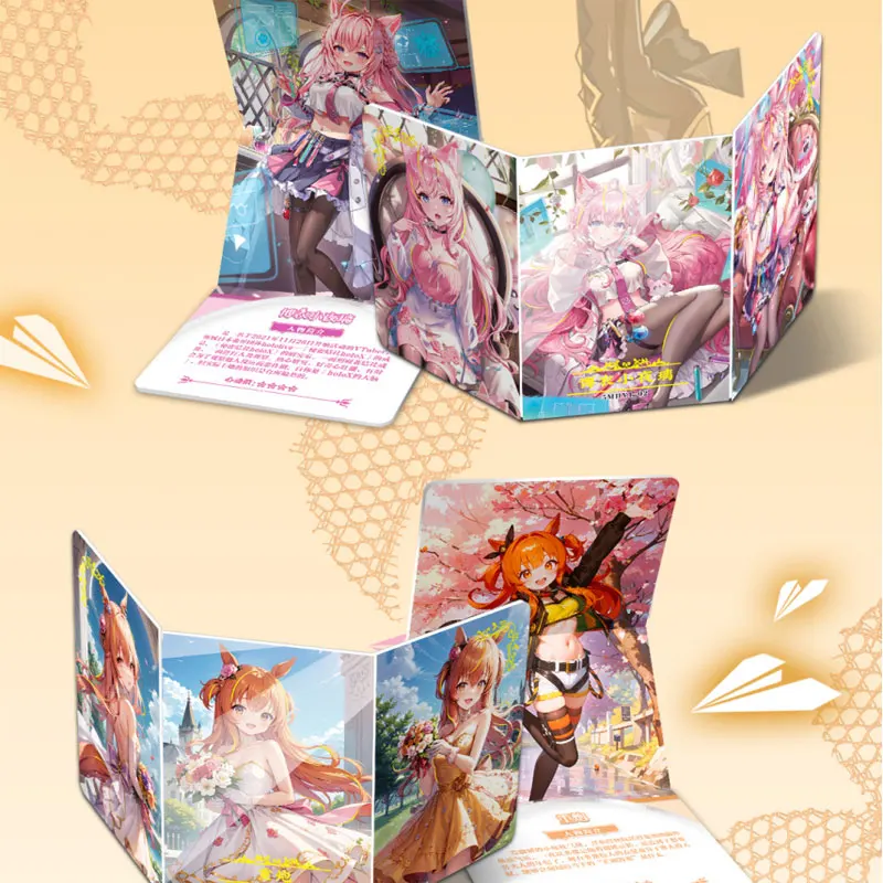 2024 più nuovo fiore ragazza 3 collezione carta dea storia popolare bella scatola Booster Waifu CCG Doujin giocattoli regalo Hobby