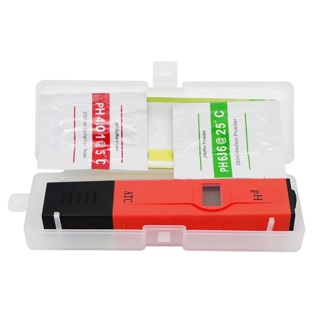 Portable pH Tester Pen High Accuracy Pocket size Electronic pH Meter for Testing Water PH009 PH Meters