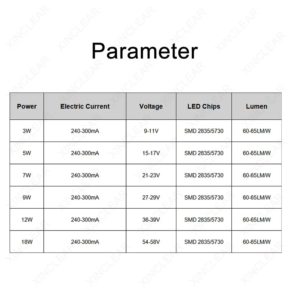 Imagem -02 - Painel de Luz de Cor Dupla 3w 12 15 18 Painel de Luz Pcb com Led Adequado para Faça Você Mesmo Lâmpada Led Luz de Teto 10 Peças Smd5730 2835