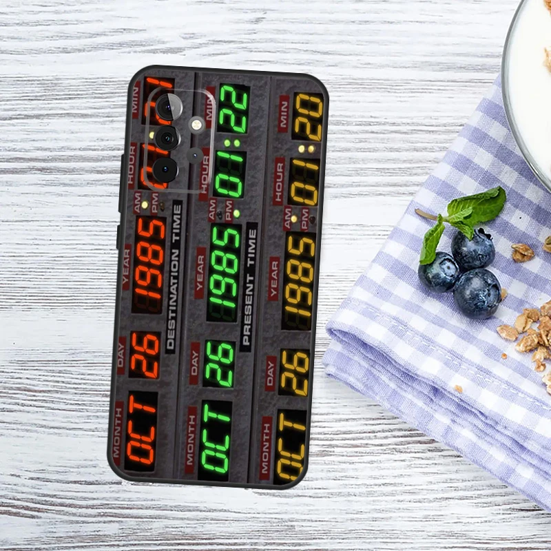 Back to the Future Flux Capacitor Case For Samsung Galaxy A54 A34 A14 A13 A33 A53 A12 A32 A52 A71 A51 A15 A25 A55 A35 Cover