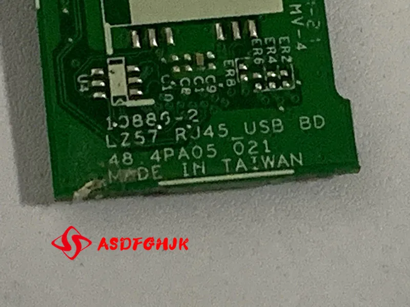 Оригинальная плата для порта Ethernet Lenovo IdeapadZ570 USB 48,4pa05. 021 прекрасно работает