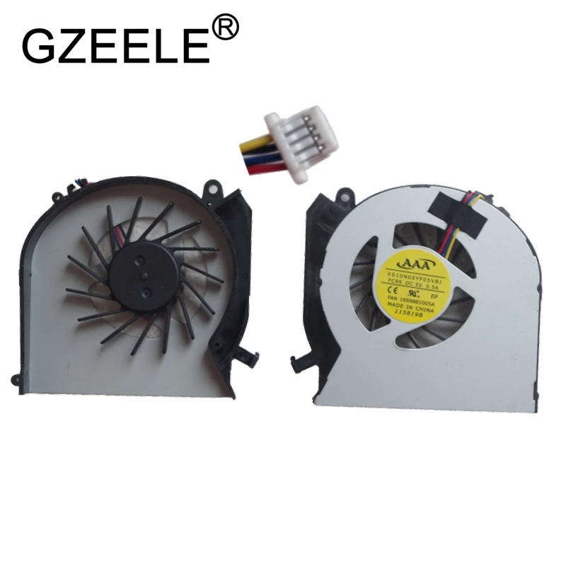 Gzeele Nieuwe Laptop Cpu Koelventilator Voor Hp Afgunst Dv7-7212nr Dv7-7223cl Dv7-7227cl Dv7-7230us Laptop Cpu Koelventilator