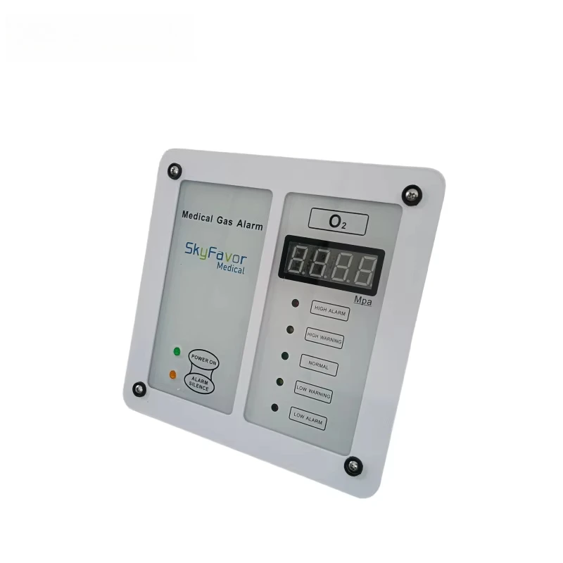 Customized 1 Gas LED Medical Gas Alarm Panel for the Medical Gas Pipeline System
