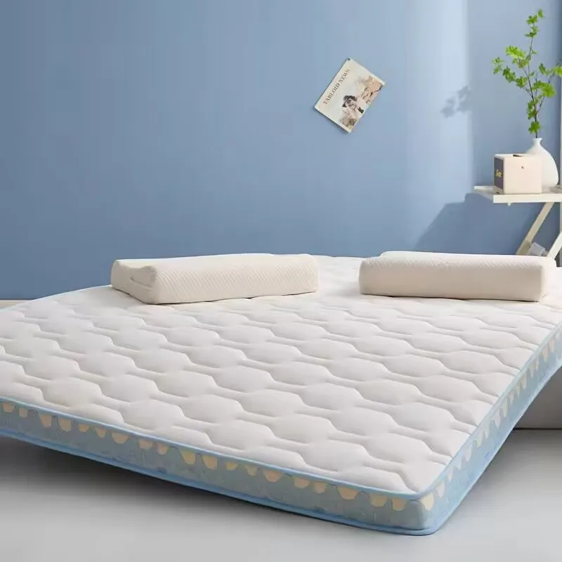 Coconut Latex Mattress Thick Memory Foam Warm Tatami Mattress Topper Sleeping Pad Futon Winter Dormitory Single Double Bed Mat