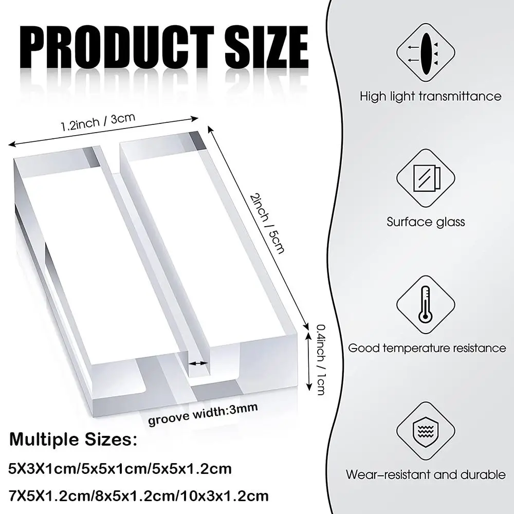 1pcs Acrylic Stands Place Card Holders Table Number Stands Clear Card Display Stand for Table Wedding Photos Office Home