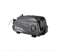 Cyrusher Hard Shell Bike Pannier Waterproof Large Capacity Bicycle Bag Bike Accessories Portable Shoulder Bag with Silky Zipper