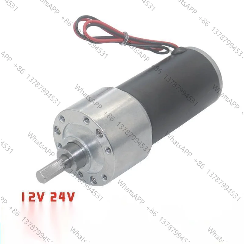 JGB37-31zy Permanent Magnet DC Motor 12v24v Large Torque Forward And Reverse Adjustable Speed Micro Reduction Motor