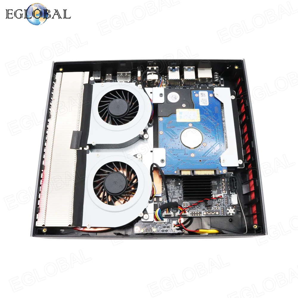 EGLOBAL Mini komputer dla graczy Intel i9 10880H/9880H 8 rdzeni z systemem graficznym Nvidia GTX1650 4G Windows 11 komputer do gier