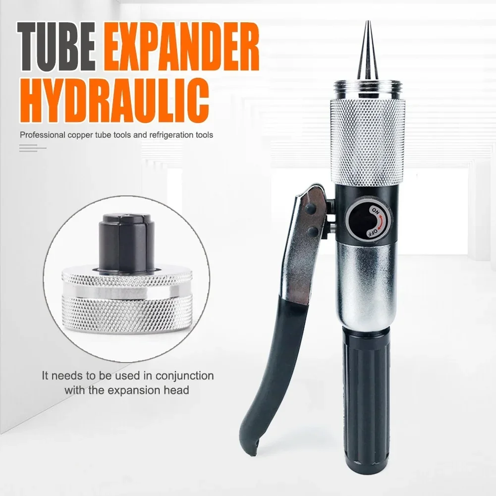 1pc Hydraulic Tube Expander 10-42mm Manual Lever Copper Pipe Expansion Tool For Refrigeration Plumbing Systems