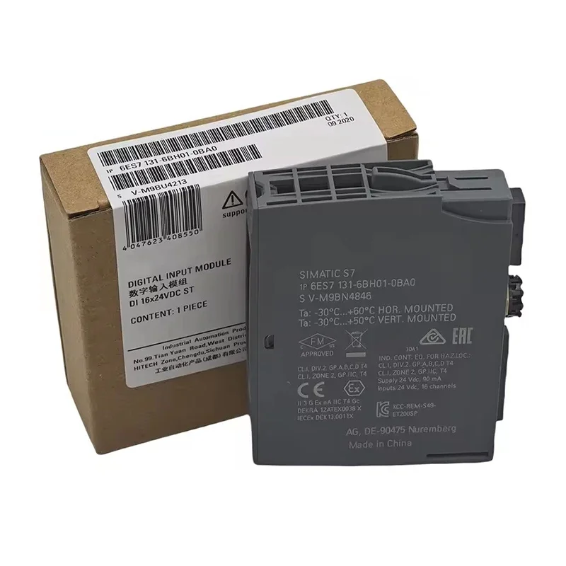 New Brand New Original 6ES7 1316BH010BA0 Digital Input Module for PLC Programming 16 I/O 110V Ethernet Communication SIM Brand
