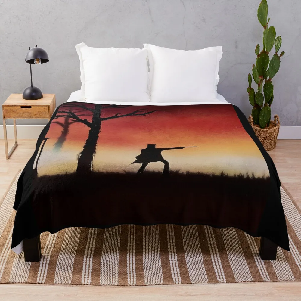 Ned Kelly Throw Blanket Soft Custom Luxury Brand Blankets