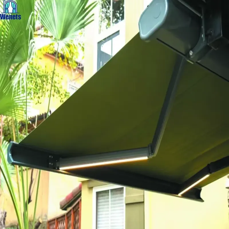 for Aluminum Outdoor Electric Retractable Full Cassette Awning