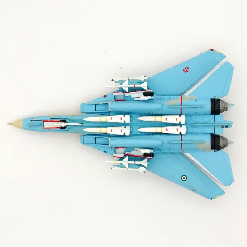 Diecast 1:200 Scale HG6634 Iranian Air Force F-14A Tomcat fighter Alloy Finished Simulation Model Souvenir Gifts For Adult Boy