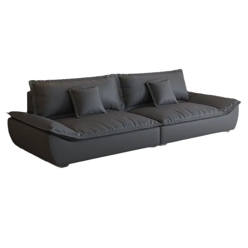 

Cream wind small sofa fabric sofa living room small apartment sailing latex cat scratching leather sofa