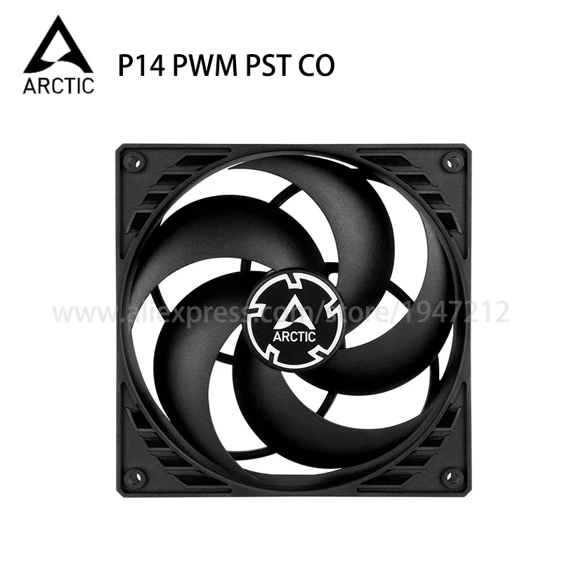 Arctic F9 F12 F14 P12 P14 PWM PST Co 90 mm ventilator PWM stille koelventilator, balansprestaties slanke ventilator 1800 RPM CPU-koeler