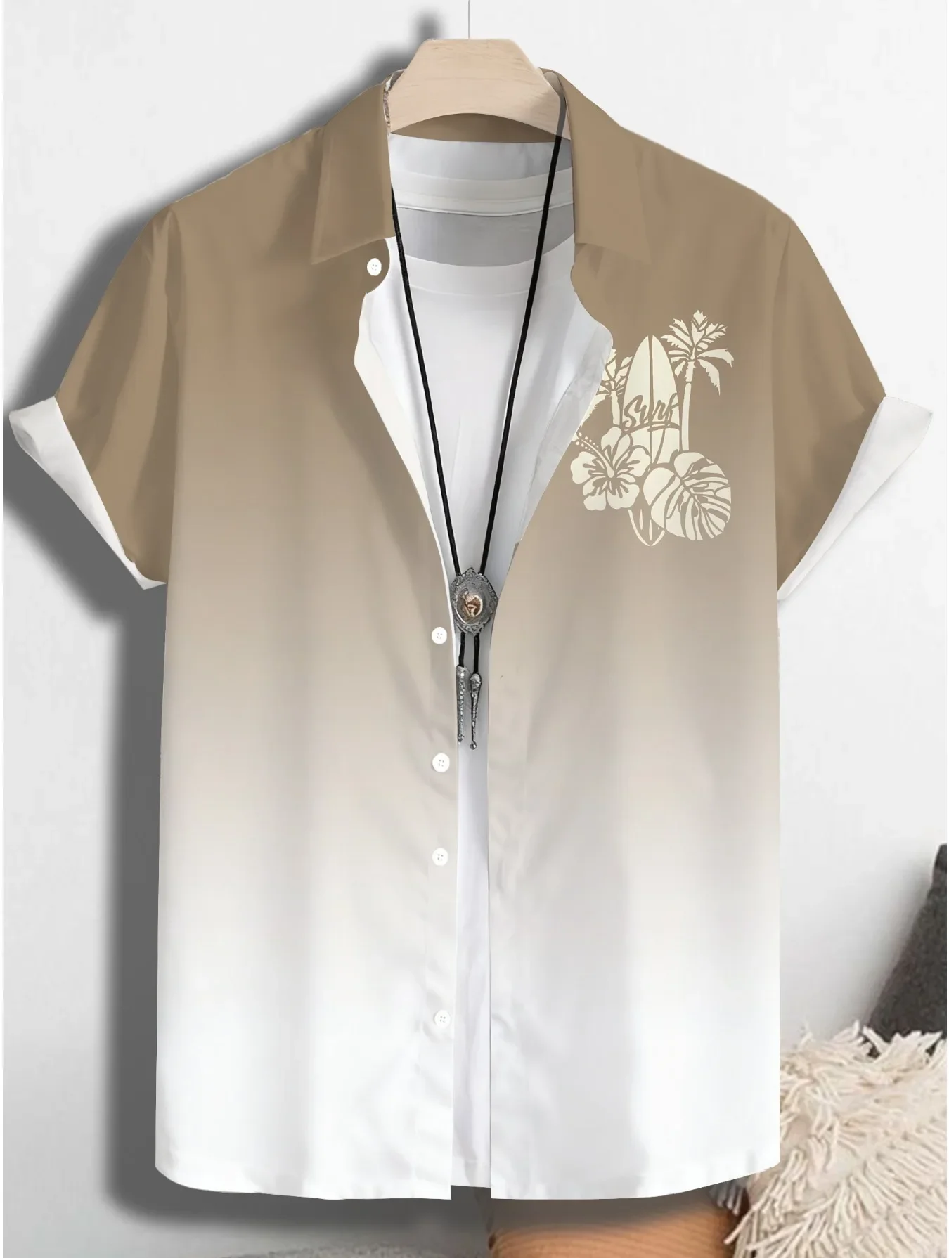 

Summer Casual Men's Shirt 2026 Hawaiian Fashion Man Women Short Sleeve Beach Party Print Tops