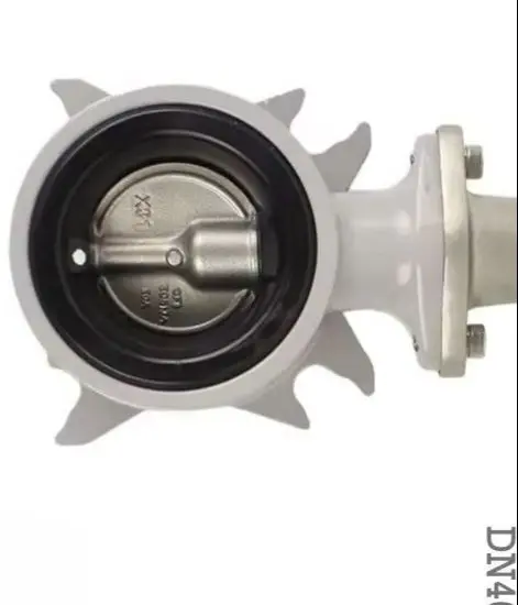10ALM-N-LUE ADC12 Wafer Butterfly Valve With Handle DN40-DN80 For Water Pipe Air Conditioning