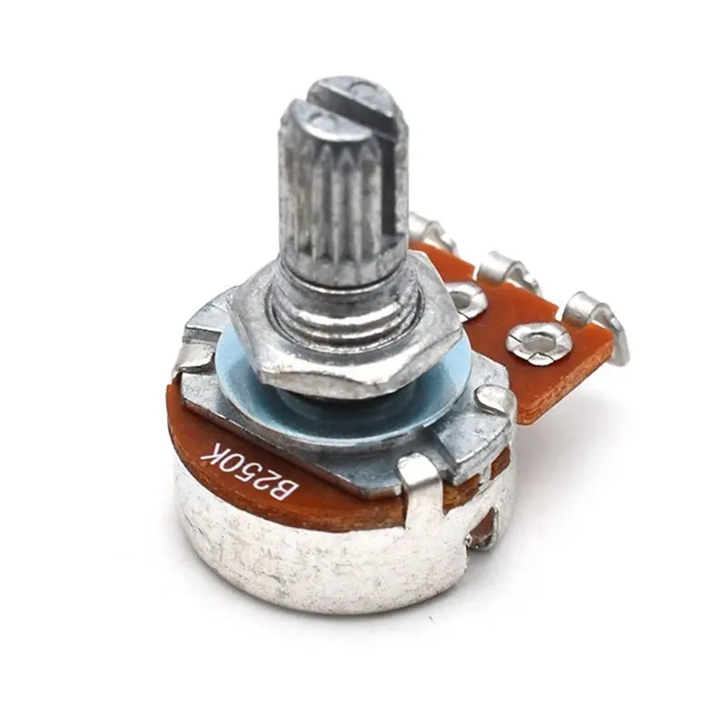 A69P-15Pcs B Type (Volume) Guitar Accessories 18MM Electric Guitar Small Potentiometer Volume Knob Modulation Switch Handle