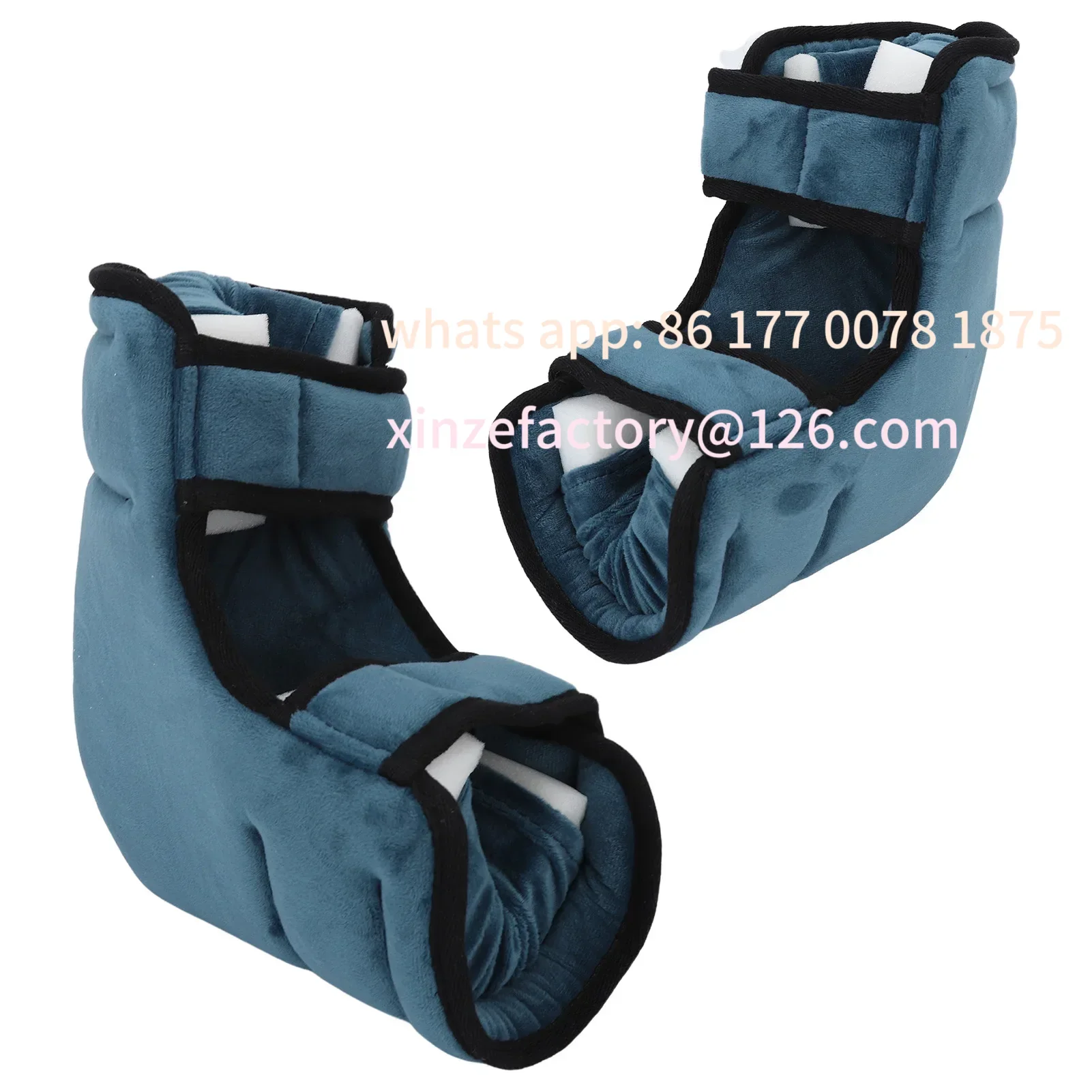 

Customizable 2pcs Heel Protector Cushion Anti Bedsore Relieve Pressure Adjustable Skin Friendly Heel Protector Support Pillow