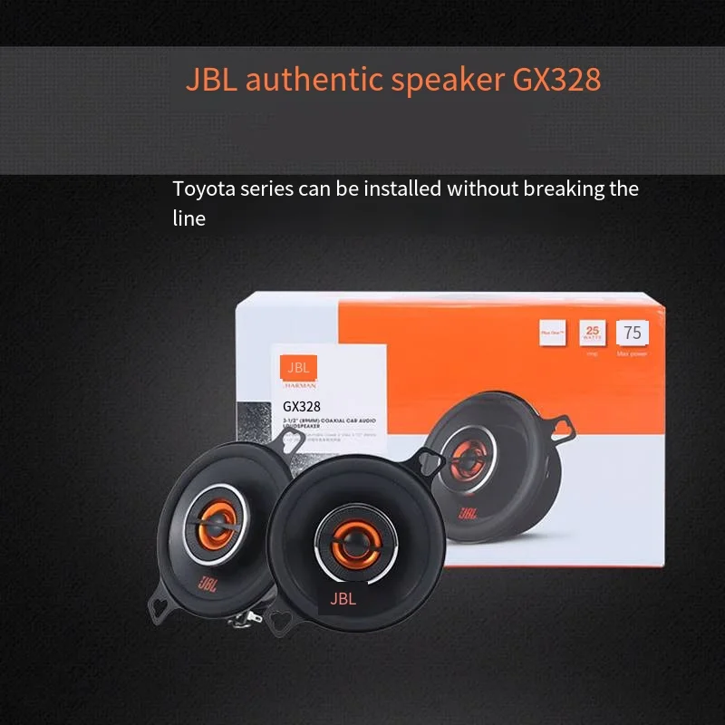 2PCS JBL/LER Mid-tweeter Speaker Dashboard Audio Modification Upgrade High Quality For Toyota Corolla 2019-2022 Rav4 2021 2022