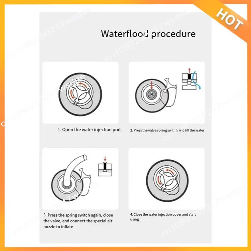 

X08A Water Filled Exercise Ball Weightlifting Water Power Bag Adjustable Aquabag Fitness Aqua Ball Gym Accessories For Sports