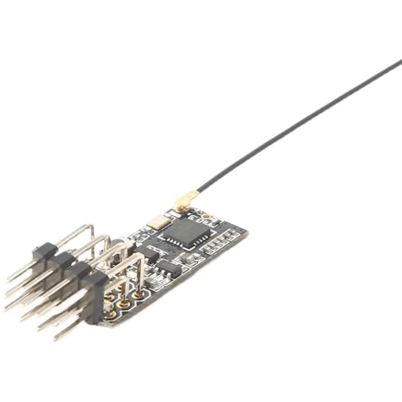 JHEMCU FS2A 4-kanałowy odbiornik AFHDS 2A Mini z wyjściem PWM, kompatybilny z nadajnikami Flysky I6, i6X, i6S, FS-i6, FS-i6X, FS-i6S