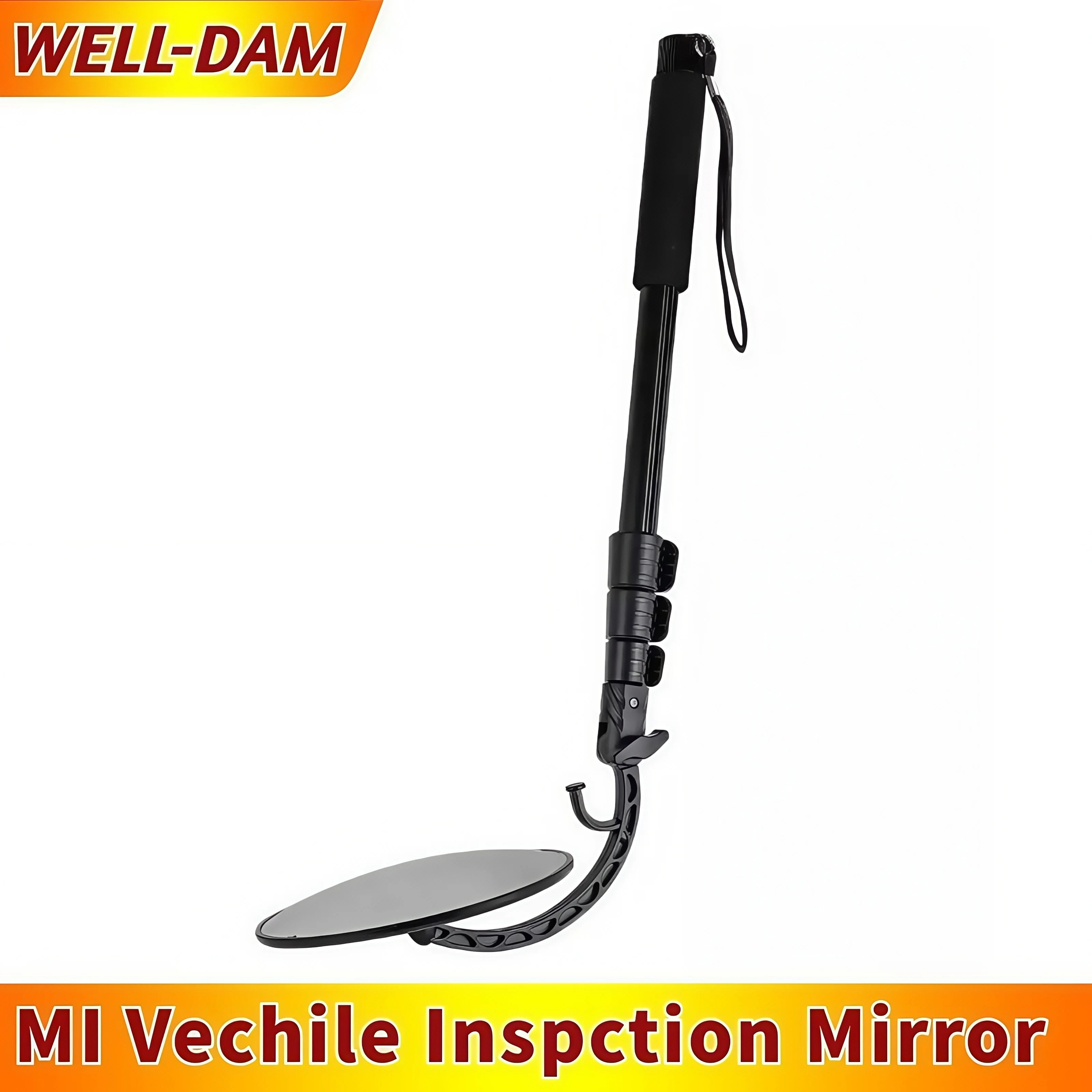 WD-Ml telescopic under vehicle inspection mirror under car search mirror ceiling inspection mirror