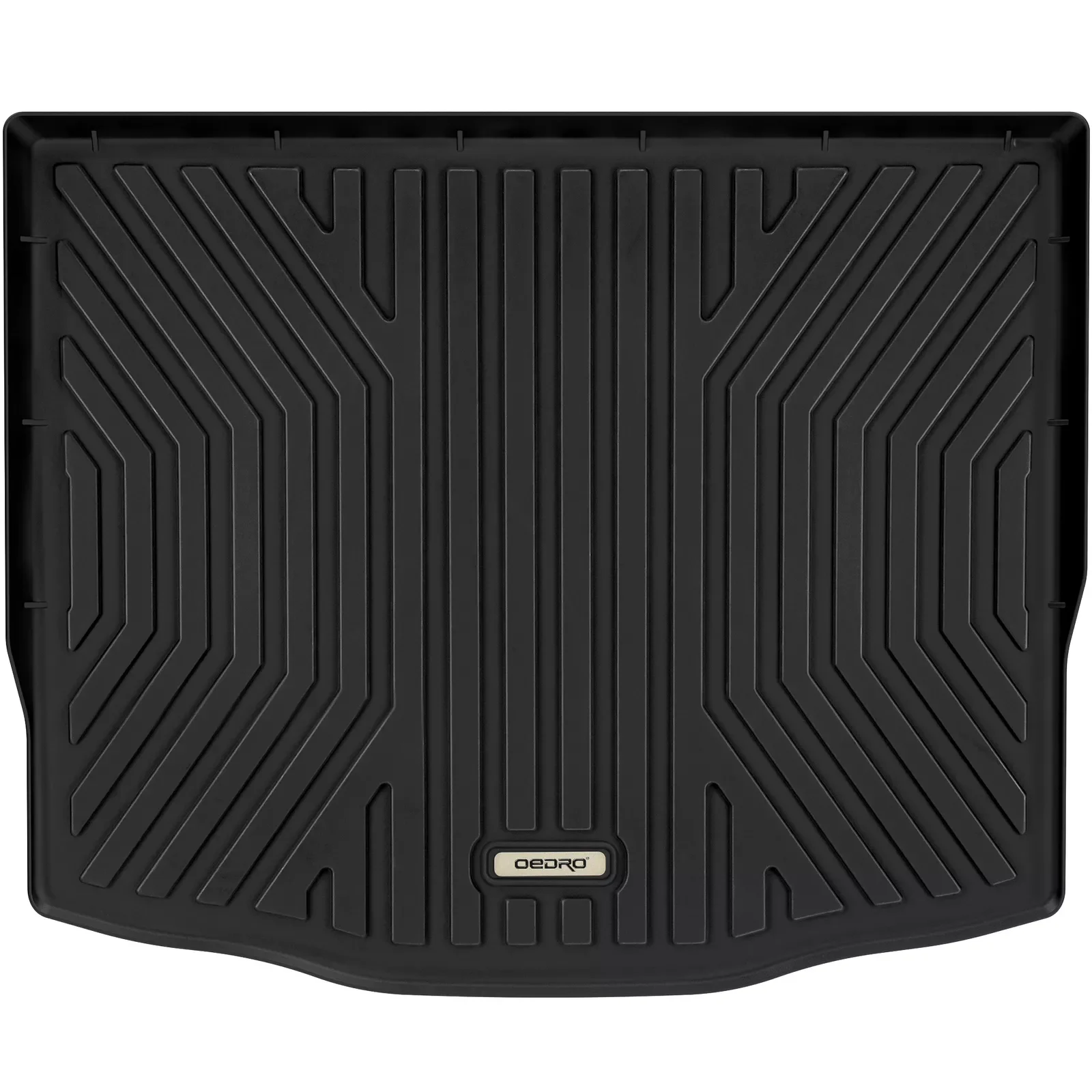 OEDRO Cargo Mat Trunk Floor Liner Rear Mat for 2020-2023 2024 Ford Escape All Weather Black