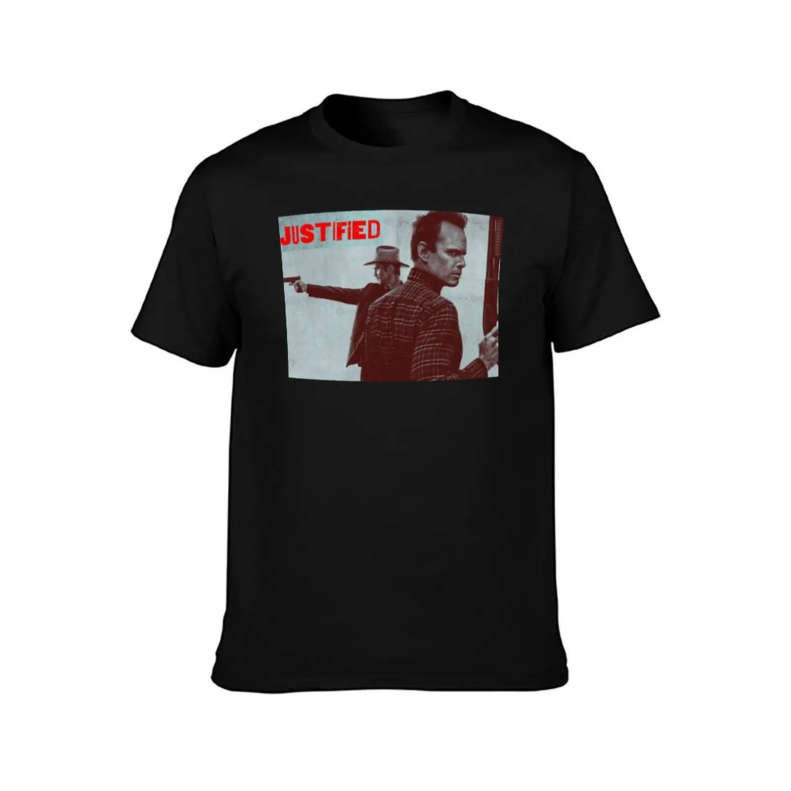 Justified graphic design T-Shirt Art Pattern Printed Casual Top