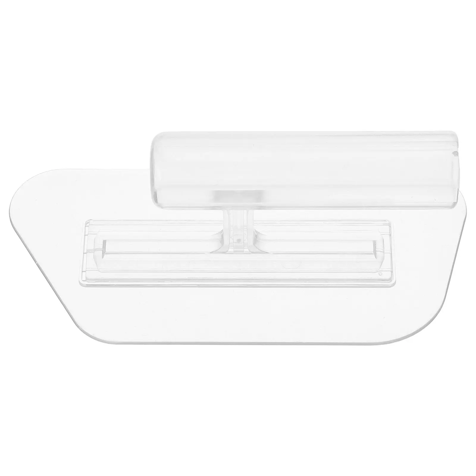 Clear Polygonal Finishing Trowel Scraper Transparent Flat Drywall Smoothing Tool for Plaster Concrete Cement Masonry Tile Hand