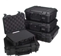 1PC Hard Carry Case Bag Hardware Toolbox with Pre-Cut Sponge Storage PreCut Sponge Storage Box Safety Protector Tool Organizer