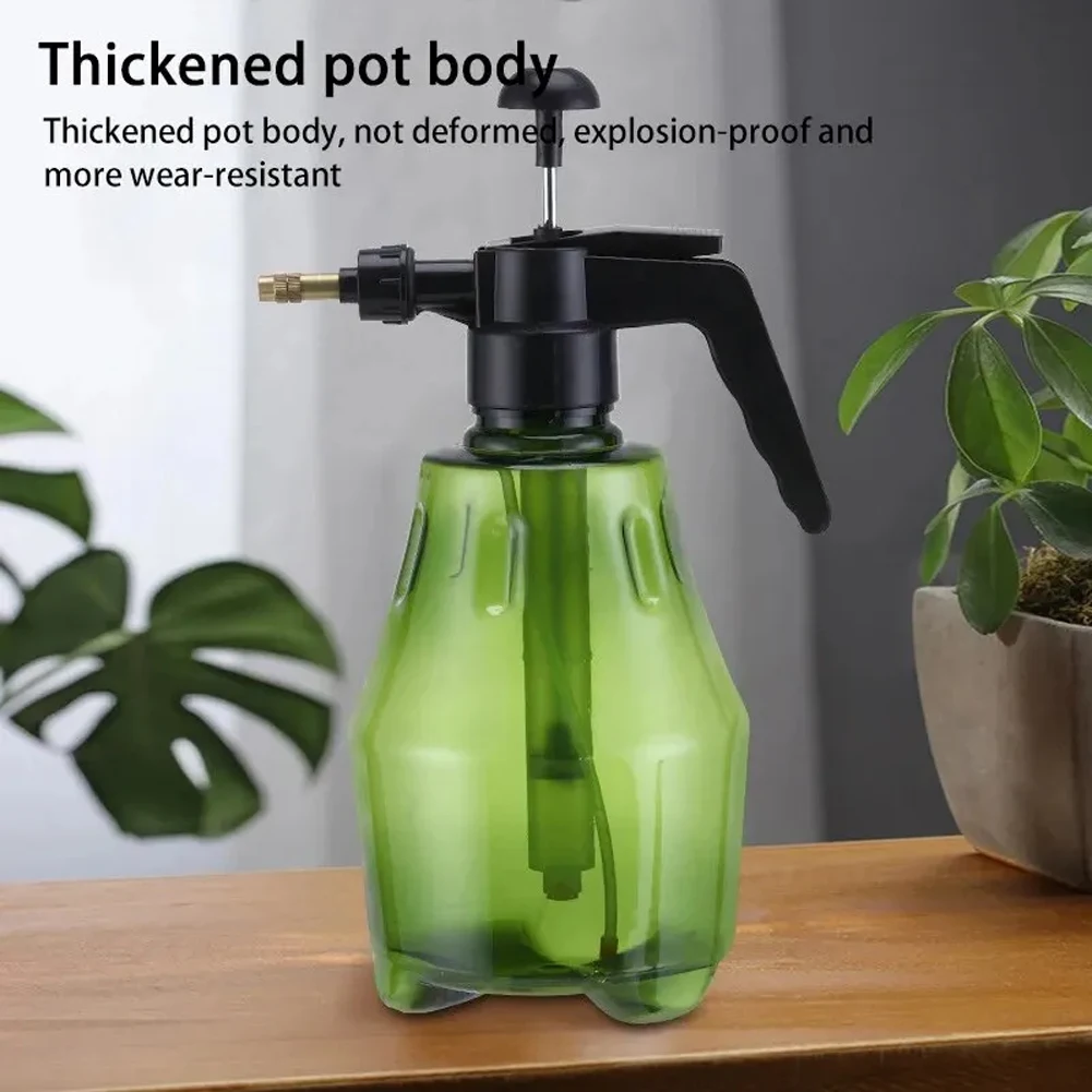 Indoor Gardening Manual Pressure Sprayer Adjustable Spray Modes Sprayer Transparent Bottle Design Water Column Mode