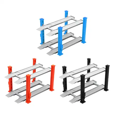 Bilmodelldisplay i skala 1/64, arrangör, layout, prydnad, samlarobjekt, bilmodell i hartslegering, leksaksdisplayställ, heminredning 8 best sales leksaksgaragedörr - №6