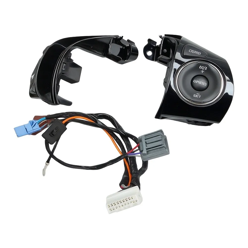 For Audio Control Operations Steering Wheel Switch Civic Steering Button Wear-resistant Coating Stable Circuit Connection