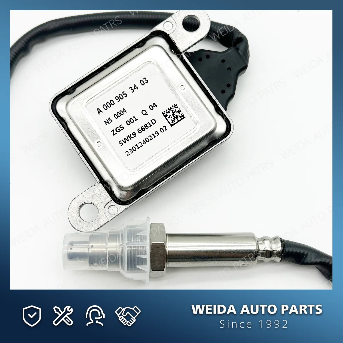 Nox Sensor for Mercedes W212 W222 C218 X218 A207 C207 A0009053403, 0009053403, a 000 905 34 03, 5WK96681D